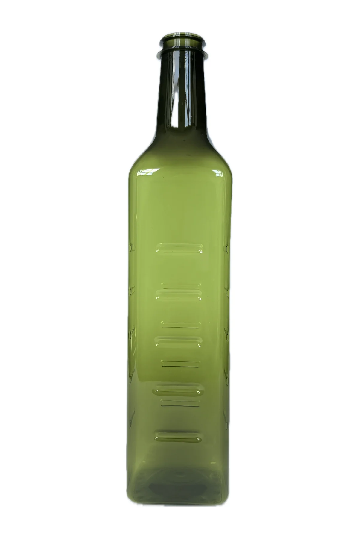 Photo réelle · MARKA 750 ml, vert olive, sans bouchon — Face
